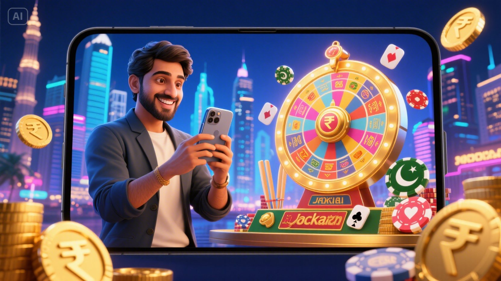 Casino golden games online desktop and mobile interfaces